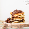 Mocha Pancakes met Chocolade Drizzle | Freud and Fries